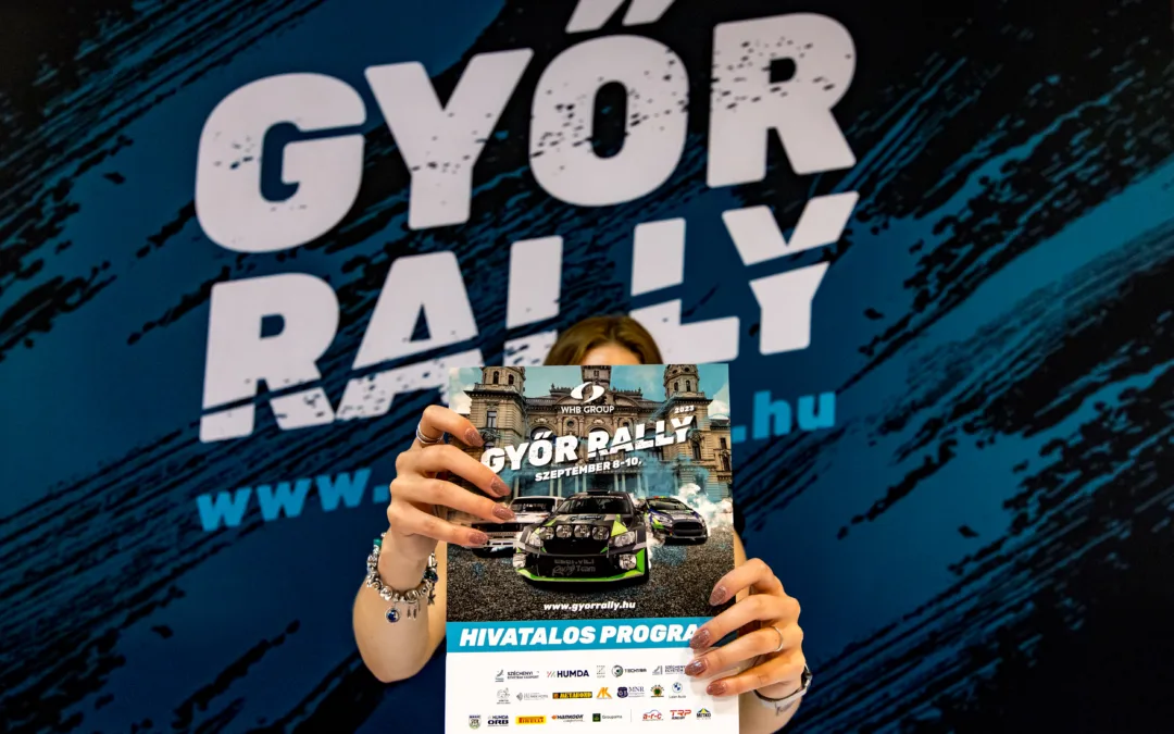 Official Programme magazine for WHB Győr Rally