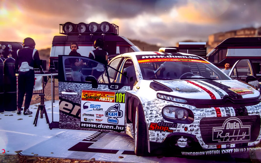 Ezúttal aszfalton folytatódik a virtuális rally bajnokság!