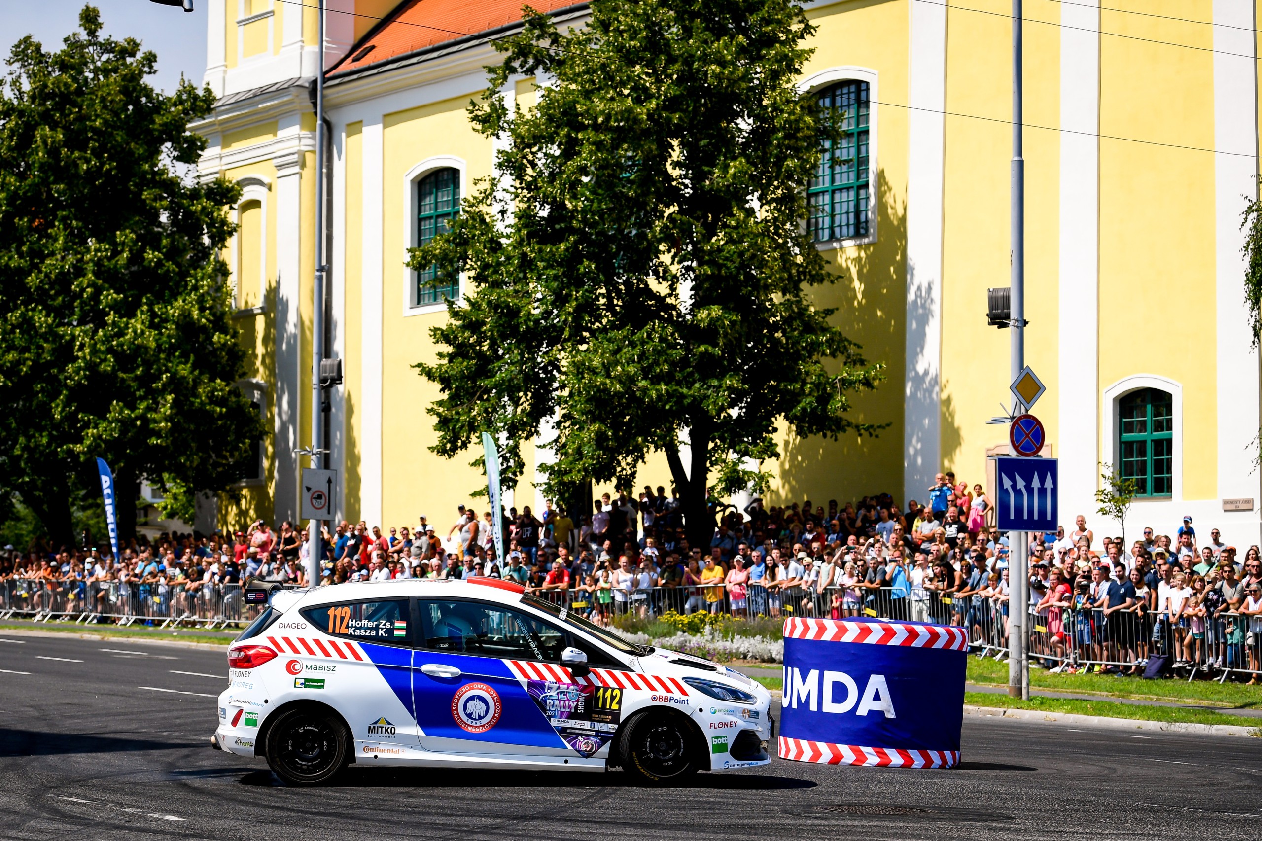 Hoffer Zsolt, Hungarian Police Rallye Team, ZEG Rally Show 2021 - Fotó: MGR Images