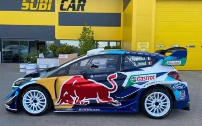 Schubert István a ZEG Rally Shown indul először a Ford Fiesta WRC-vel